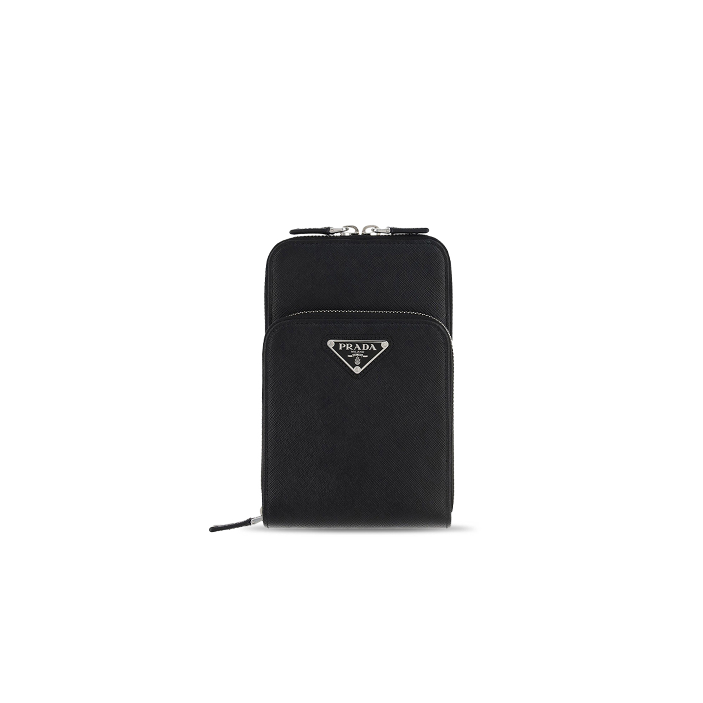 Pra*a saffiano leather smartphone case 2zh126 (18*11.5*4cm)